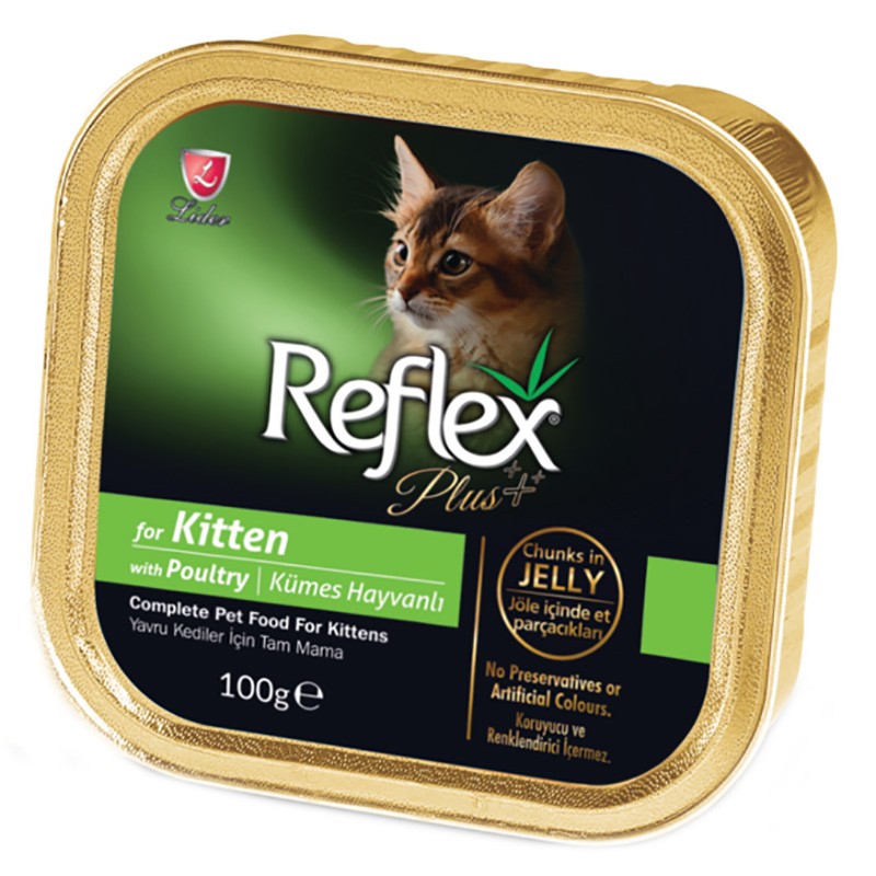 Reflex Plus Vom Kitten Wet Food With Poultry Flavor In Jelly