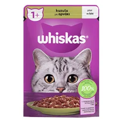 Whiskas Pouch Wet Cat Food With Lamb Flavor In Jelly