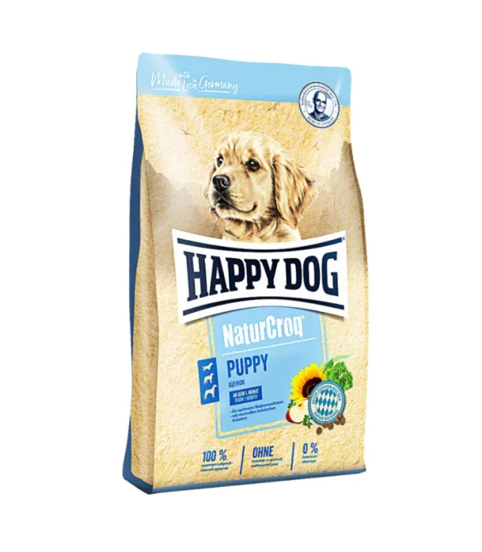 Happy Dog Naturcroq Puppy Dry Food With Mix