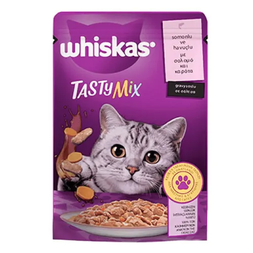 Whiskas Tasty Mix Chef´s Choice in Gravy Pouches Adult Cat Food
