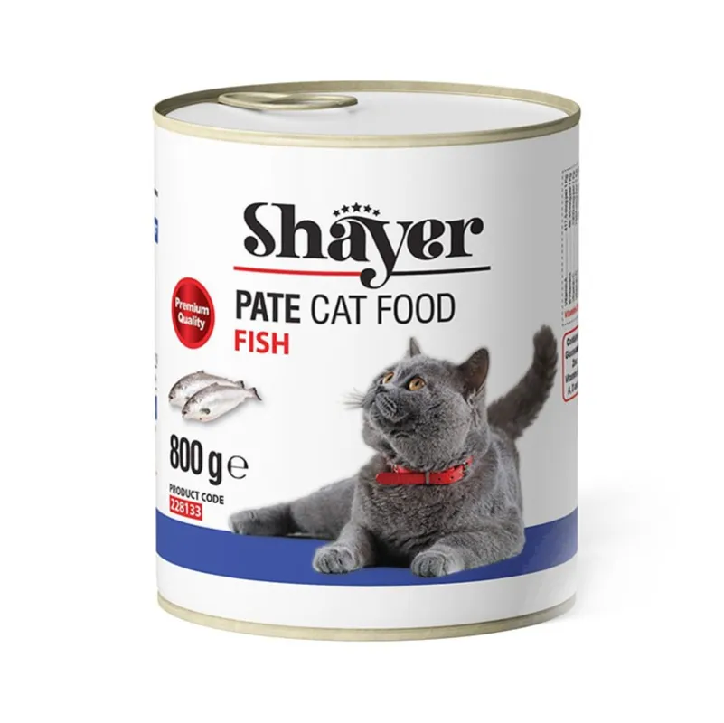 Shayer Pate Canned Adult Wet Cat Food With Fish Flavor