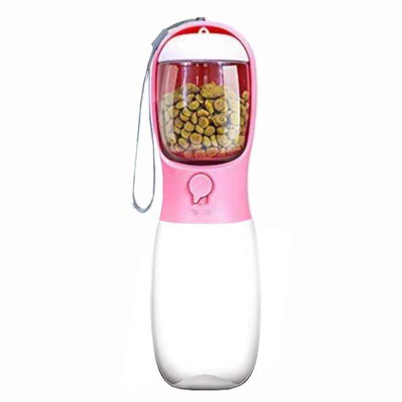 Water Bottle &amp; Food Container For Dog &amp; Cat 