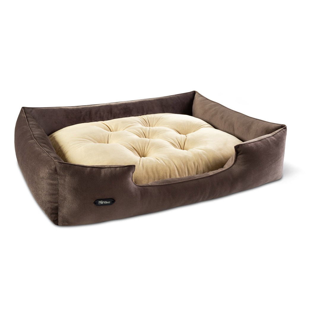  U model cat &amp; dog bed, size 2.5, Brown cream color