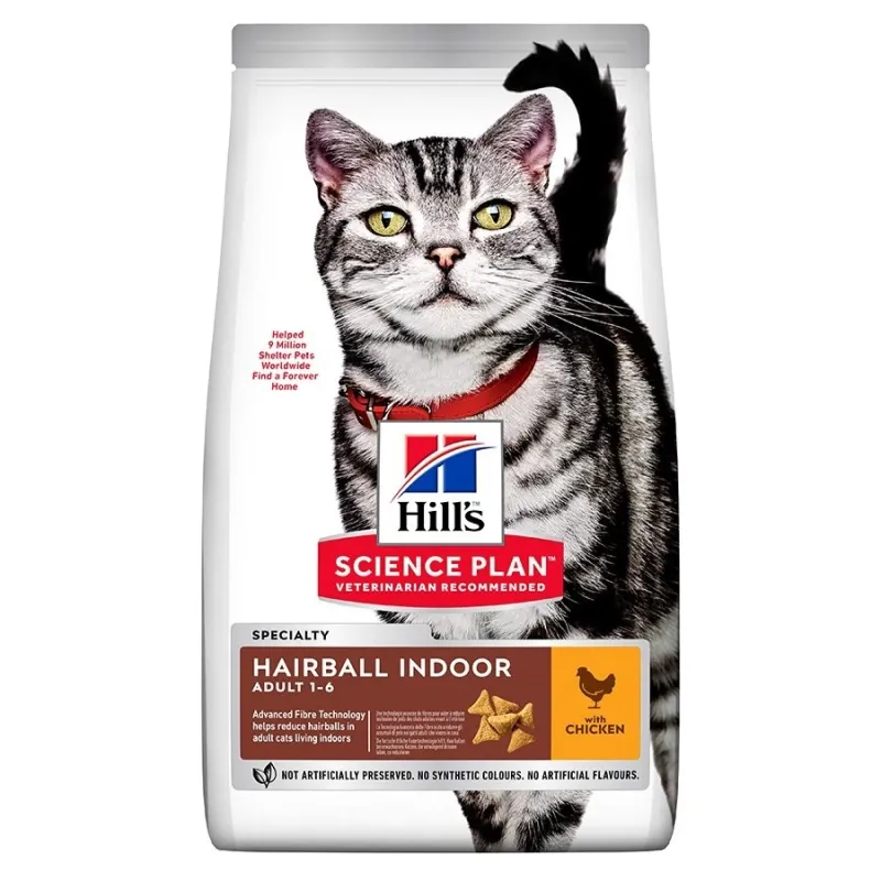 Hill's Science Diet Adult Hairball Control Chicken Recipe Cat Food