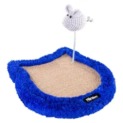 Mini scratcher spring cat model B, blue color