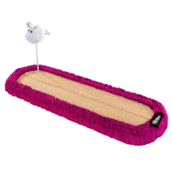 Mini scratcher spring cat model C, magenta color