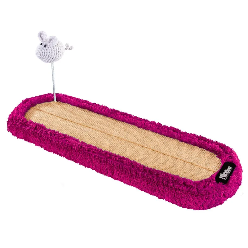 Mini scratcher spring cat model C, magenta color