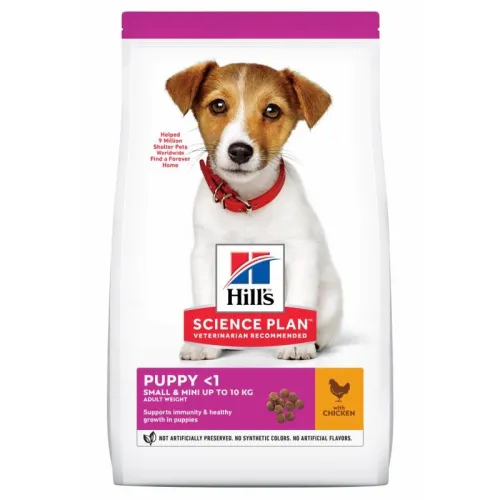 Hill's Science Plan Small &amp; Mini Puppy Dry Food With Chicken