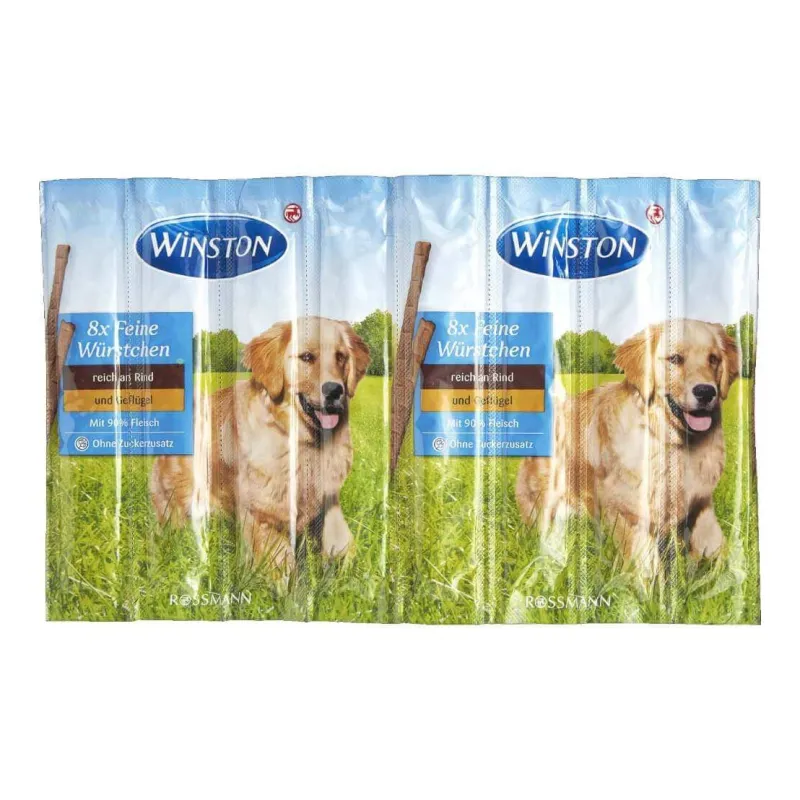 Winston Stick Dog Treat With Beef &amp; Poultry