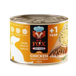 Fox Canned Adult Wet Dog Food With Chicken Fillet &amp; Pasta