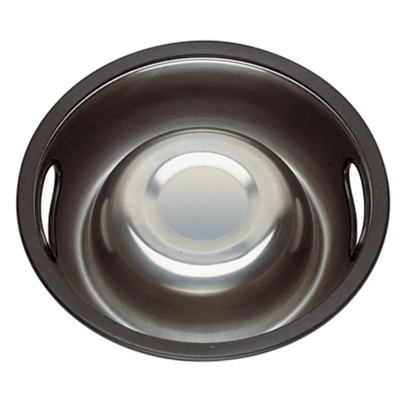 stinless steel bowl with anti - slip rim