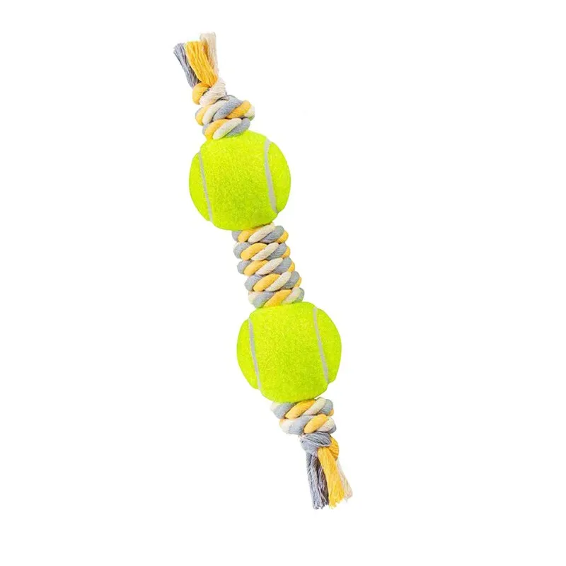 Dog &amp; Cat Toy Ball &amp; Rope Model, Code A
