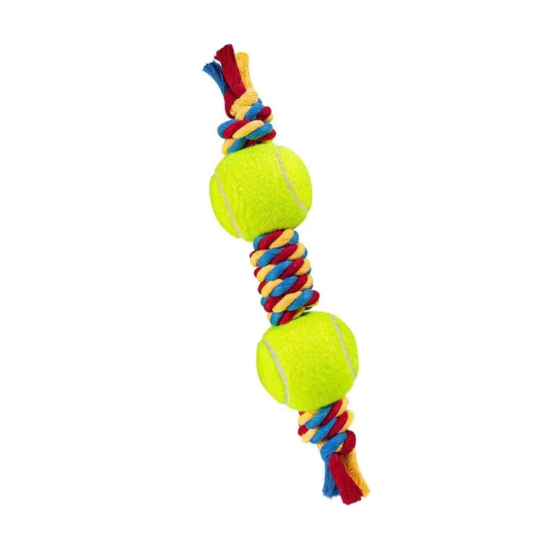 Dog &amp; Cat Toy Ball &amp; Rope Model, Code A
