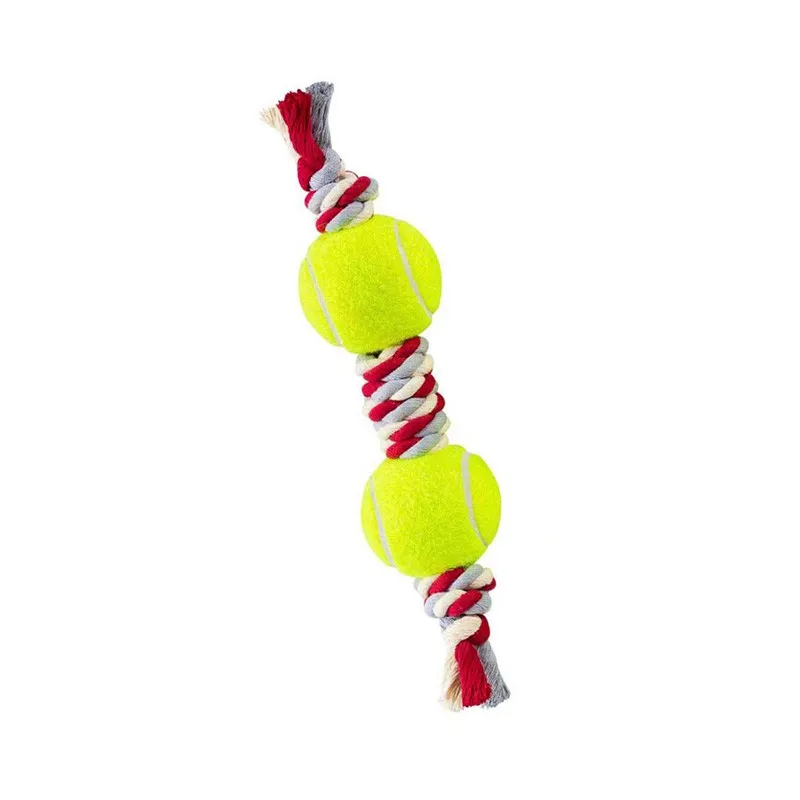 Dog &amp; Cat Toy Ball &amp; Rope Model, Code A
