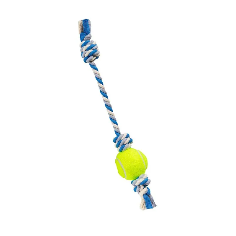 Dog &amp; Cat Toy Ball &amp; Rope Model, Code C
