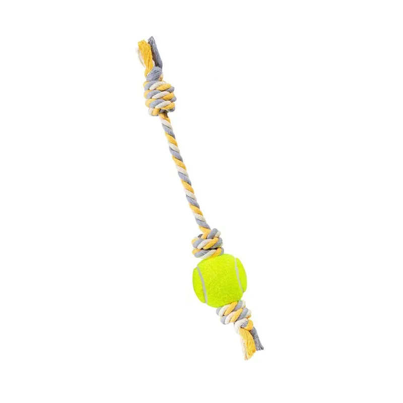 Dog &amp; Cat Toy Ball &amp; Rope Model, Code C
