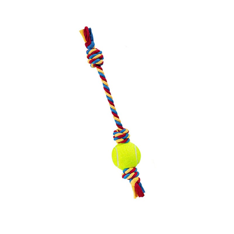 Dog &amp; Cat Toy Ball &amp; Rope Model, Code C 