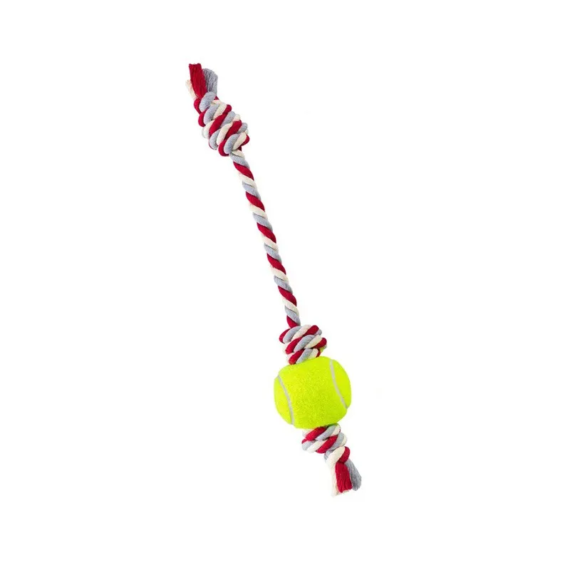 Dog &amp; Cat Toy Ball &amp; Rope Model, Code C
