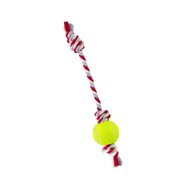 Dog &amp; Cat Toy Ball &amp; Rope Model, Code C 