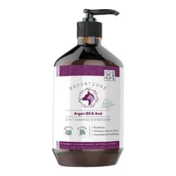 M-pets Natural Tea Argan Oil &amp; Acai Dog &amp; Cat Shampoo