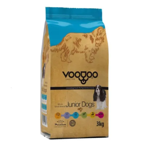 Voodoo Pet Junior Small Breed Dry Food With Poultry 