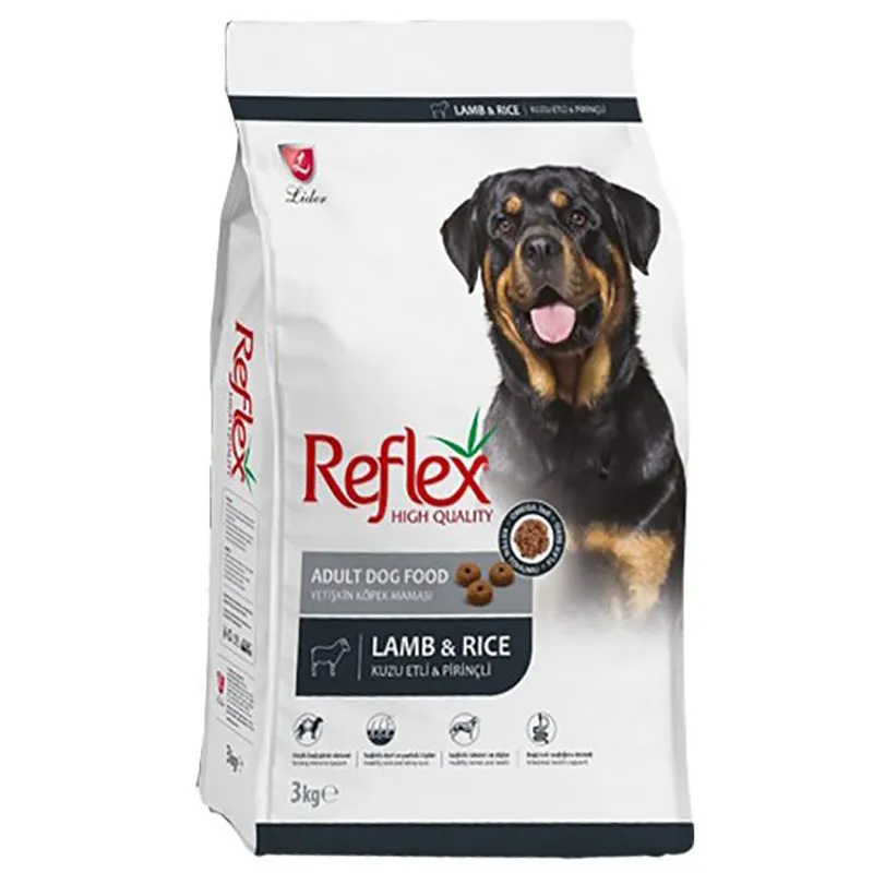 Reflex Adult Dry Dog Food With Lamb &amp; Rice Flavor