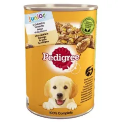 Pedigree Canned Wet Junior Dog Food With Chicken In Jelly