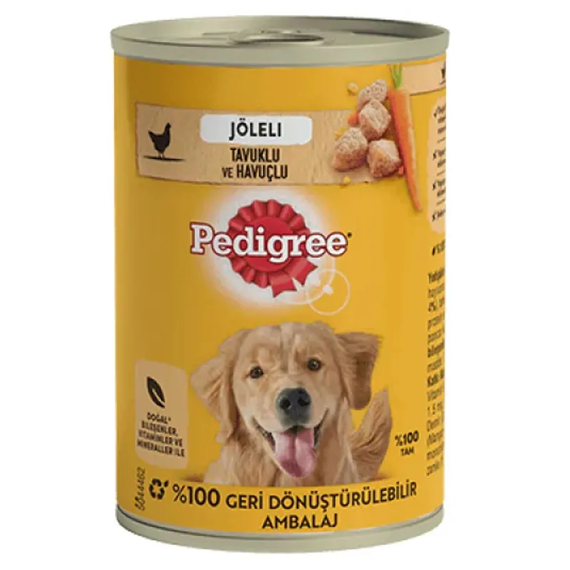 Pedigree Canned Adult Wet Dog Food With Chicken in Jelly