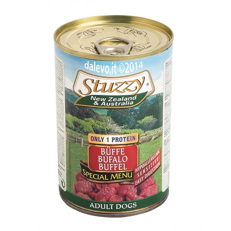  Stuzzy Canned Adult Wet Dog Food With Buffalo Flavor