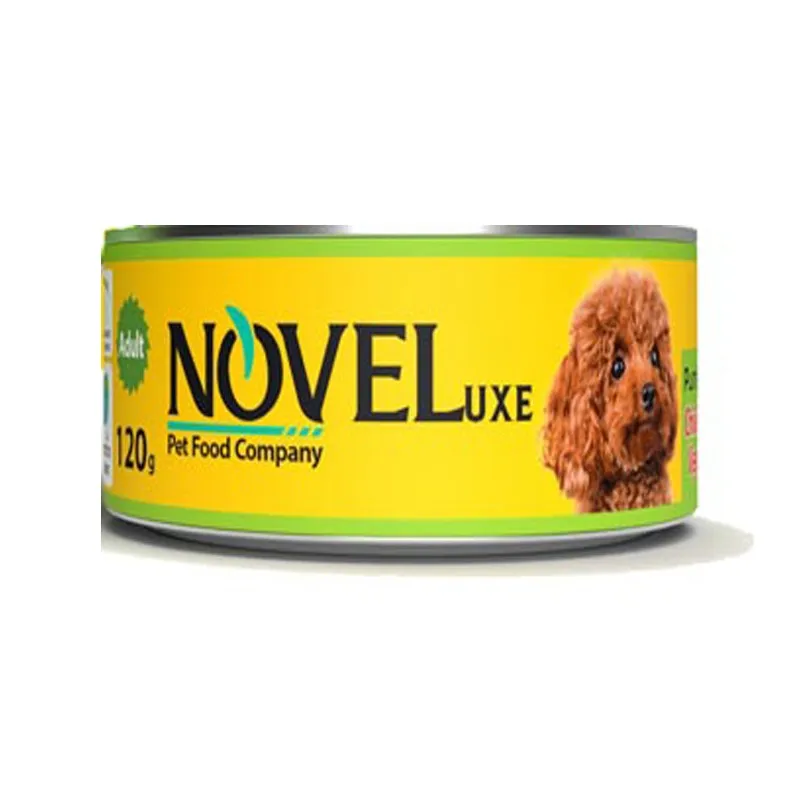 Novel Canned Adult Wet Dog Food With Chicken &amp; Vegetables