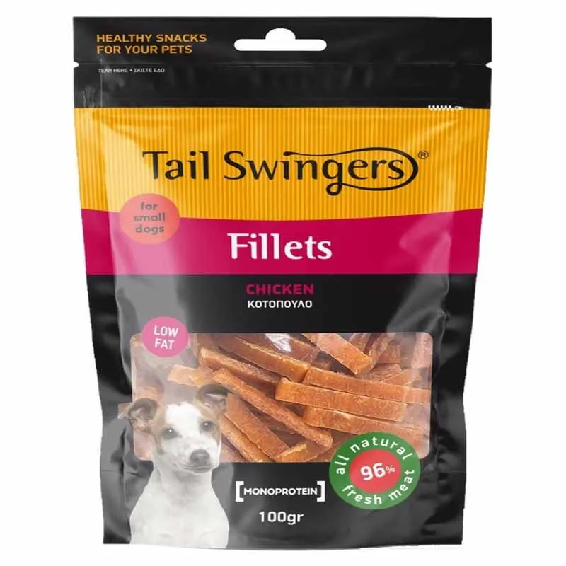 Tail Swingers Soft Chicken Fillets Slices