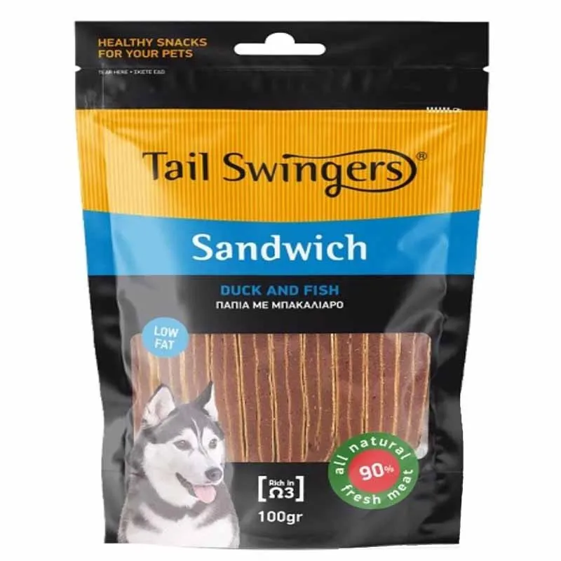 Tail Swingers Sandwich With Duck &amp; Fish