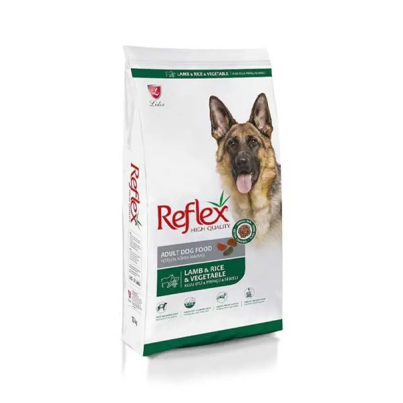 Reflex Adult Dry Dog Food With Lamb &amp; Rice &amp; Vegetable