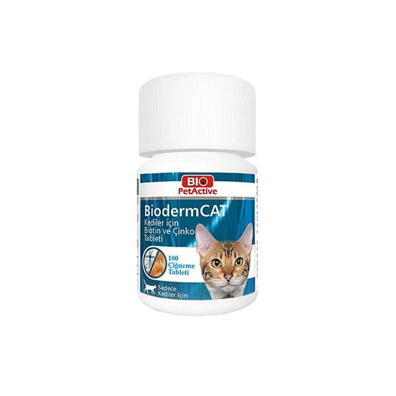 Bio Pet Active BioDerm Biotin &amp; Zinc For Cat