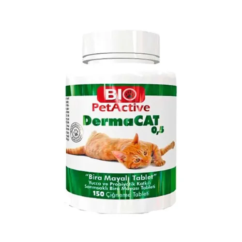 Derma Cat Biopet Active Yeast Tablets For Cat 