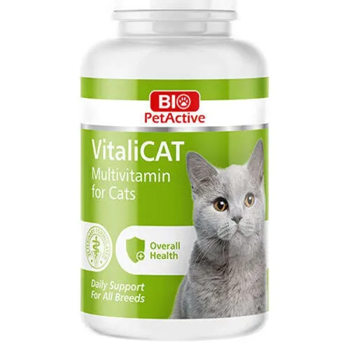  Biopet Active Vitali Cat Multivitamin Tablets 