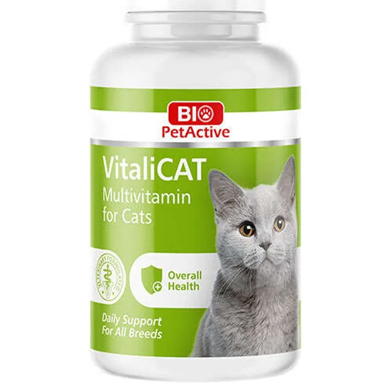  Biopet Active Vitali Cat Multivitamin Tablets  