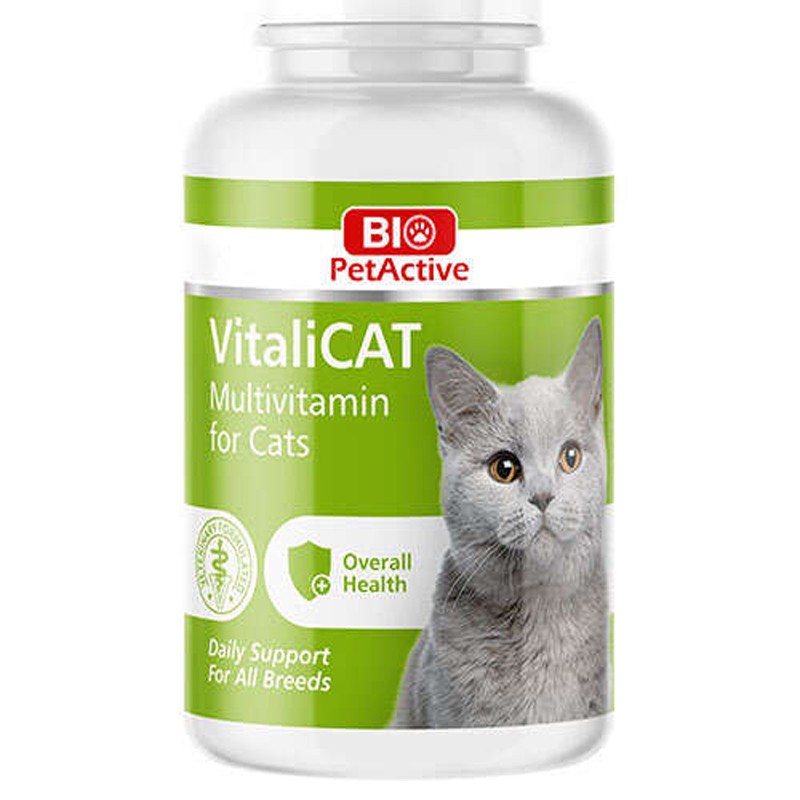  Biopet Active Vitali Cat Multivitamin Tablets 