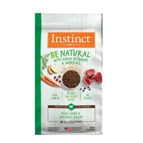Instinct Nature's Variety Instinct Be Natural Real Lamb &amp; Oatmeal For Dogs