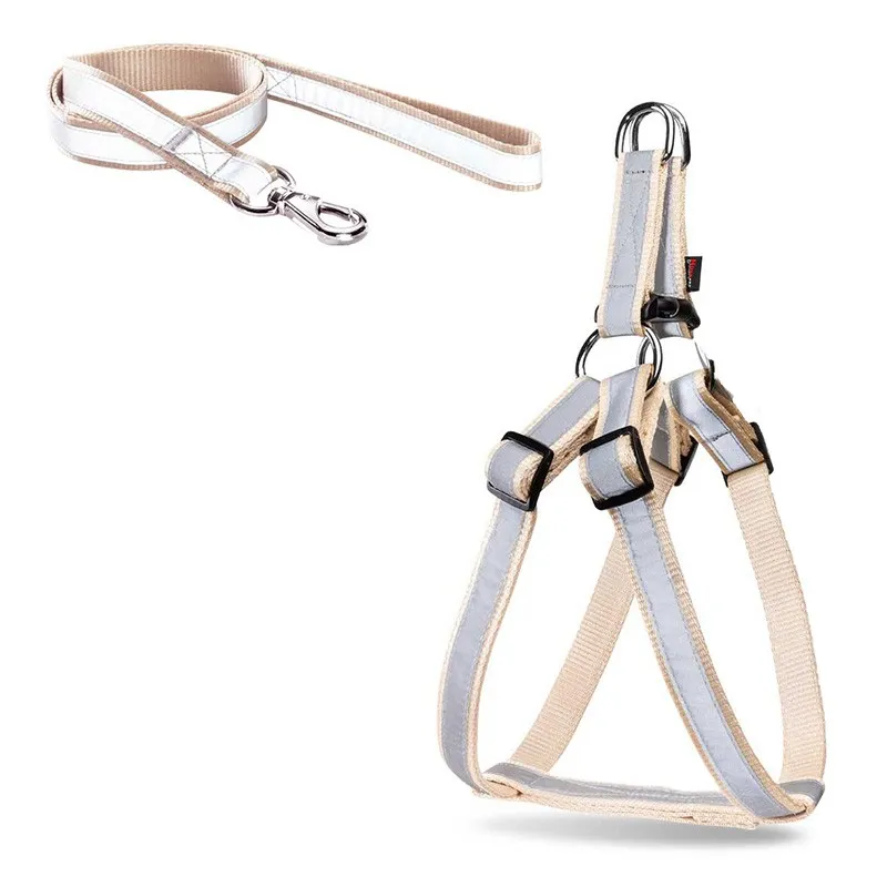  Dog &amp; Cat Shoulder Harness, Night Coloured, Whit Lead 