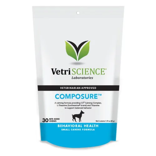 VetriScience Composure Mini Bite-Sized Chews for Dogs 