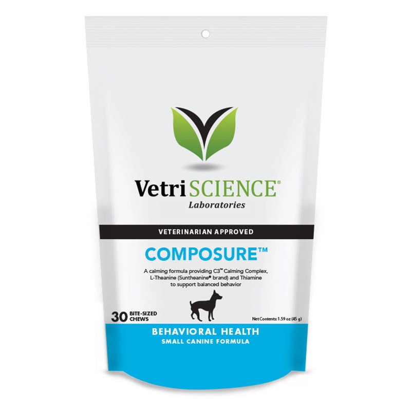 VetriScience Composure Mini Bite-Sized Chews for Dogs 
