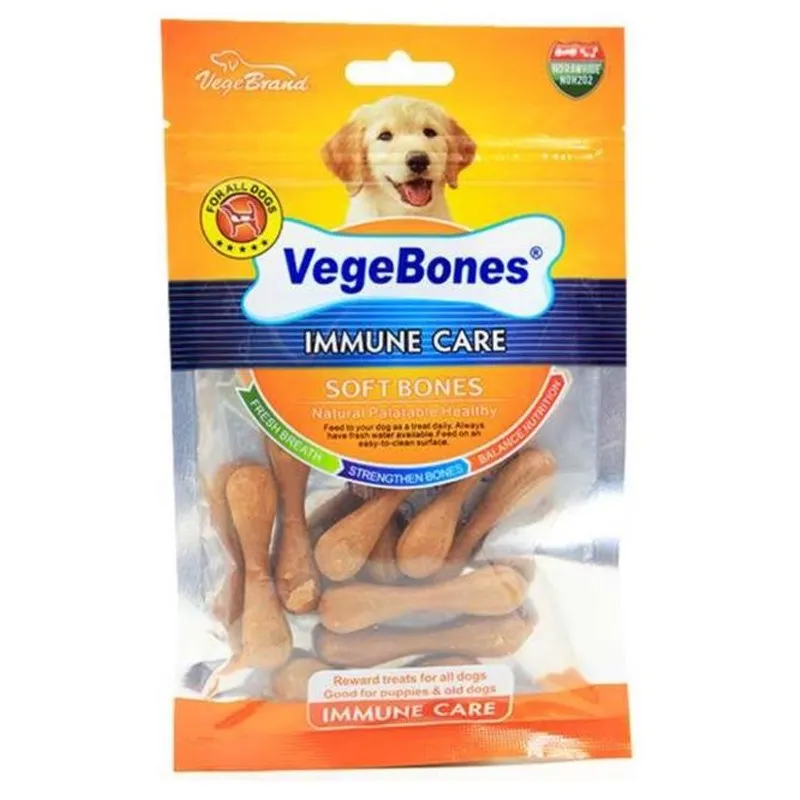 VegeBones Dog Treats Immune Care Soft Bones