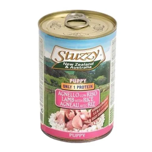  Stuzzy Canned Puppy Wet Food With Lamb &amp; Rice Flavor