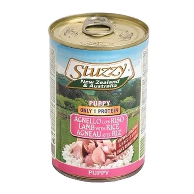  Stuzzy Canned Puppy Wet Food With Lamb &amp; Rice Flavor