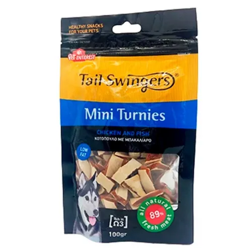 Tail Swingers Mini Turnies With Chicken &amp; Fish