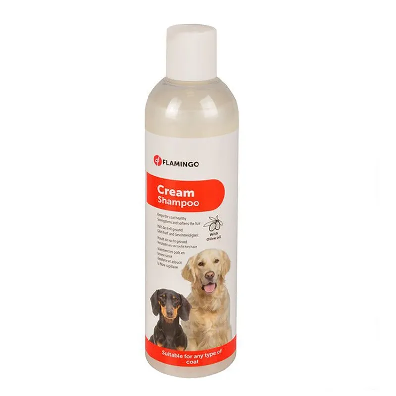 Flamingo Dog Cream Shampoo With Olive Oil Extract