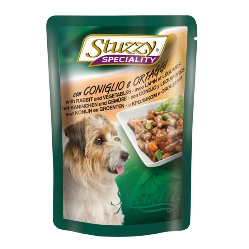 Stuzzy Rabbit &amp; Vegtable Dog Pouch