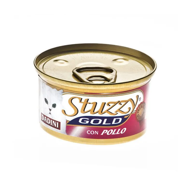 Stuzzy gold with Chicken Delicius Cubes