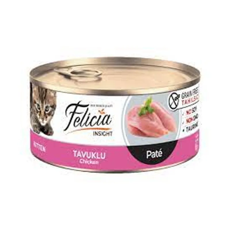 Felicia Canned Kitten Food Pate Chicken